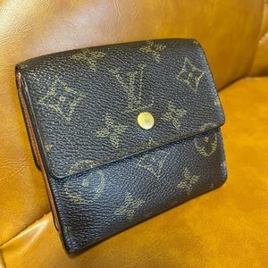 Authentic Louis Vuitton Monogram Elise Wallet